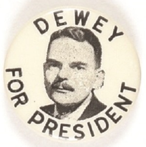 Dewey for President Picture Pin