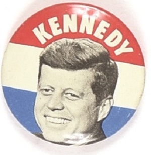 John F. Kennedy Light Blue Litho