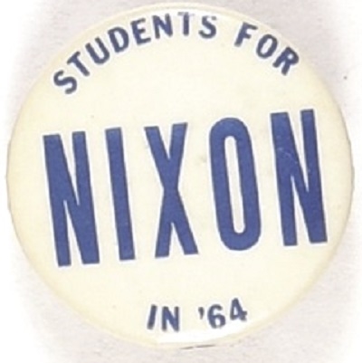 Rare Students for Nixon in '64