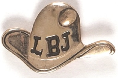 LBJ Metal Stetson Hat