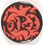 Humphrey Red Psychedelic Pin