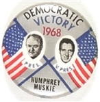 Humphrey, Muskie Democratic Victory