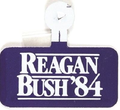 Reagan, Bush 1984 Litho Tab
