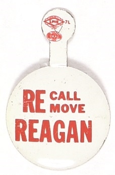 Recall, Remove Reagan Litho Tab