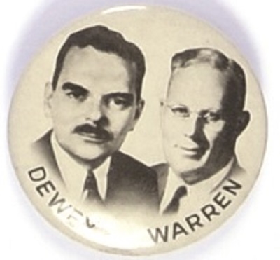 Dewey, Warren Celluloid Jugate