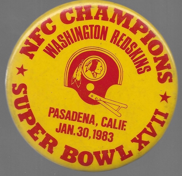 Washington Redskins 1983 Super Bowl
