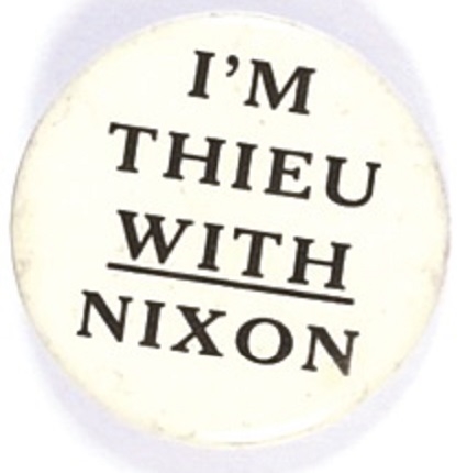 Im Thieu With Nixon