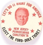 New Jersey, Pennsylvania Coalition for Ford
