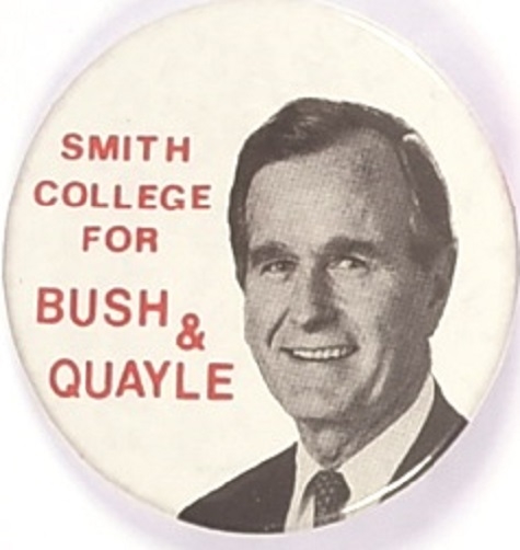 Smith College for Bush and Quayle 