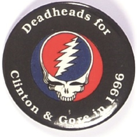 Deadheads for Clinton and Gore