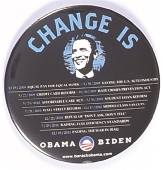 Obama Change Is ...