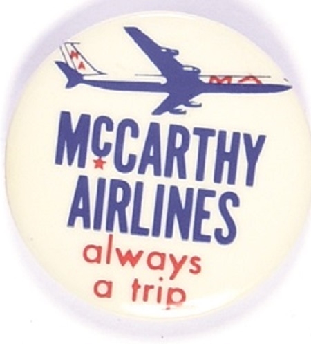 McCarthy Airlines Always a Trip