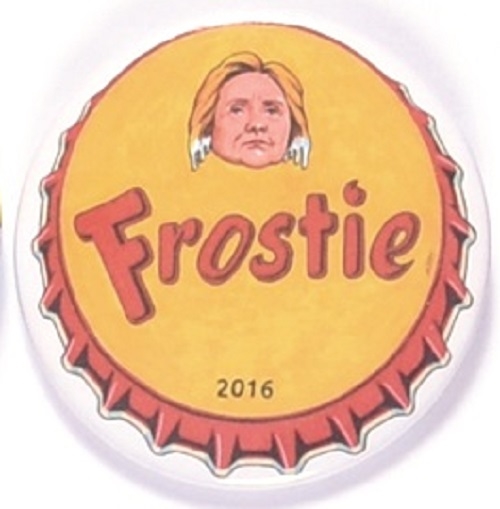 Hillary Clinton Frostie by Brian Campbell