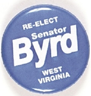 Re-Elect Senator Byrd, West Virginia