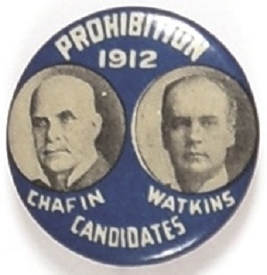 Chafin, Watkins Prohibition Party