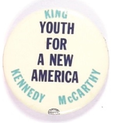 King, Kennedy, McCarthy Youth for a New America