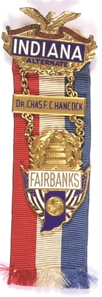 Fairbanks Indiana Convention Badge