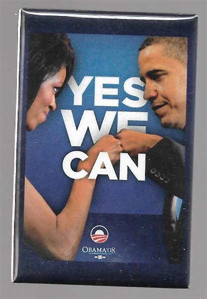 Barack, Michelle Obama Yes We Can