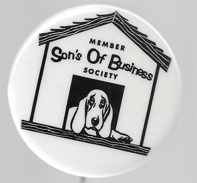 Sons of Business Dog House Pin