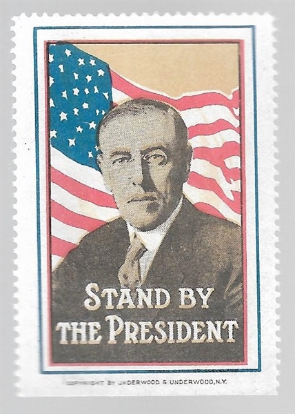 Wilson Stand by the President Stamp