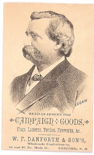 John Logan Trade Card