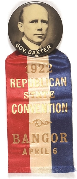 Maine Gov. Baxter Republican State Convention