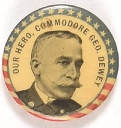 Commodore Dewey Celluloid