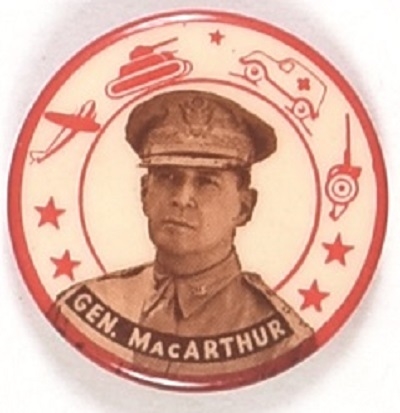 McArthur With Weapons Celluloid