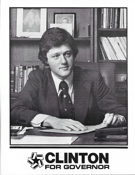 Bill Clinton for Governor of Arkansas Large Mailer
