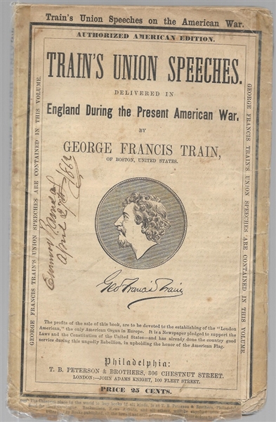 George Francis Train Book of Speeches