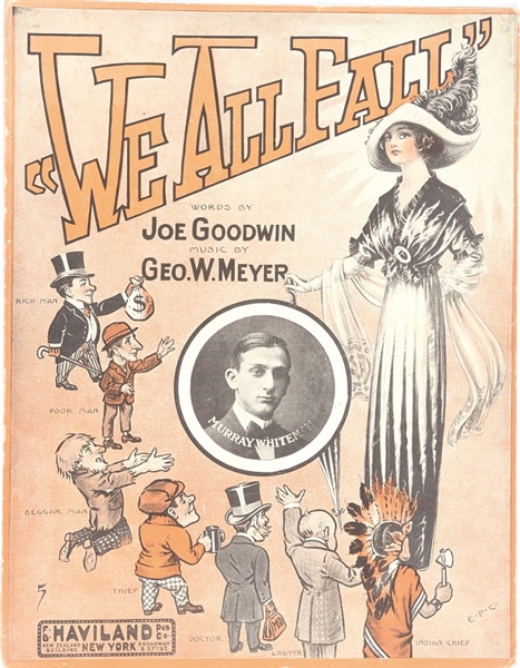 “We All Fall” Sheet Music with Suffragette Lyrics