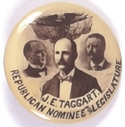 McKinley, Roosevelt, Taggart Illinois Coattail