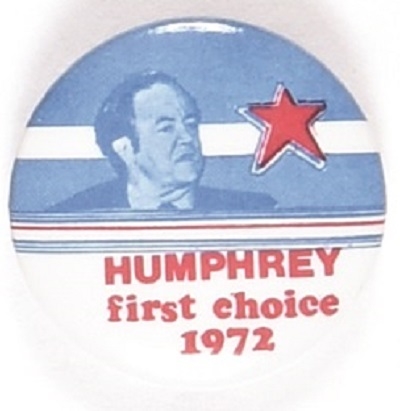 Humphrey First Choice 1972