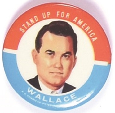 Wallace Stand Up for America 1 3/4 Inch Sample Pin