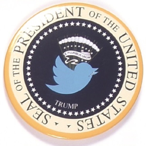 Trump Twitter Presidential Seal by Brian Campbell