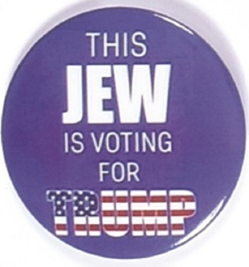This Jew is Voting for Trump