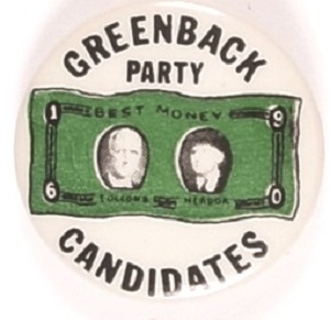 Slocumb Greenback Party Jugate