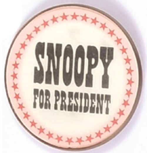 Snoopy for President Flasher