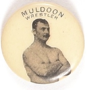 Wrestler Muldoon, "The Solid Man"