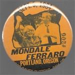 Mondale, Ferraro Portland, Oregon