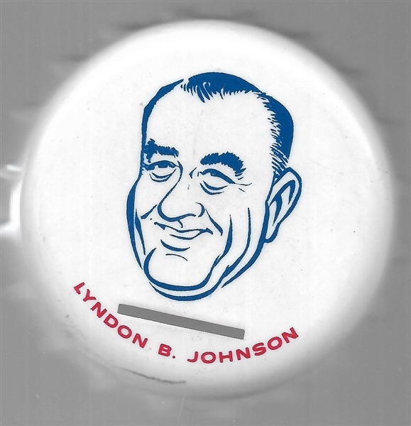 Lyndon Johnson Plastic Back