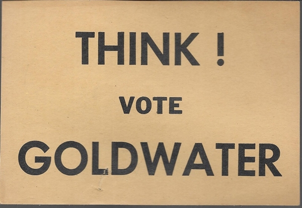 Think! Vote Goldwater