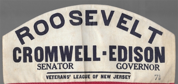 Roosevelt New Jersey Veterans Coattail Hat