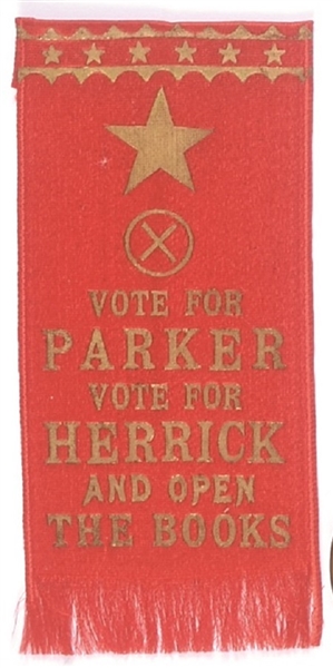 Vote for Parker, Herrick and Open the Books NY Ribbon