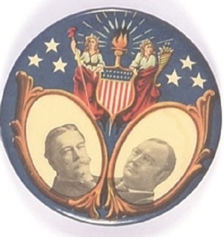 Taft, Sherman Colorful Liberty Shield Jugate