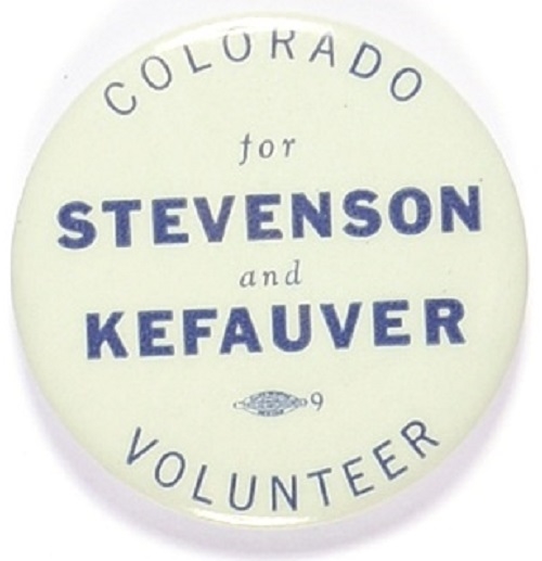 Colorado for Stevenson, Kefauver
