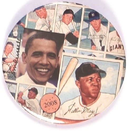 Obama Baseball by David Russell