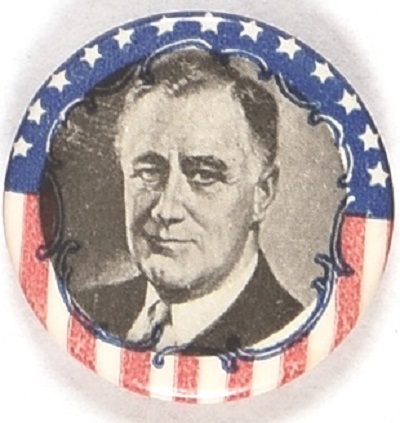 FDR Different Stars and Stripes Celluloid