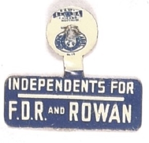 Independents for FDR and Rowan Tab