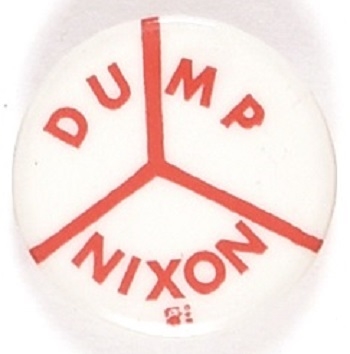 Dump Nixon Peace Sign